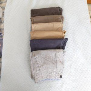 BANANA REPUBLIC (Set of 6) Men's Pants Size 31x30